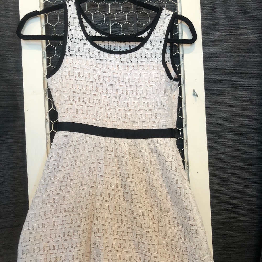 Children's white dress